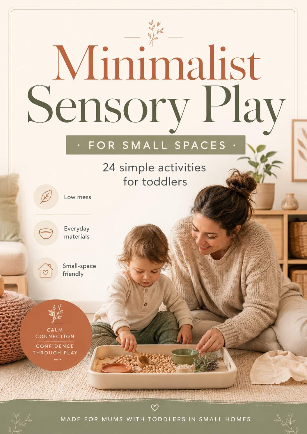 Minimalist Sensory Play Guide for Small Spaces (Screen-Free)