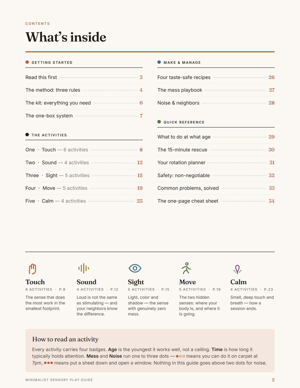 Minimalist Sensory Play Guide for Small Spaces (Screen-Free)